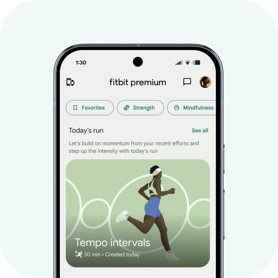 Daily Recommendations app on a Pixel phone