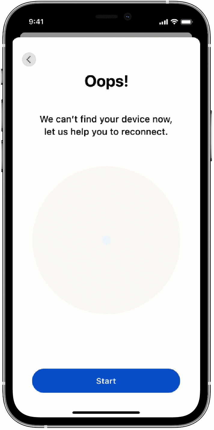 Troubleshoot Check Bluetooth step