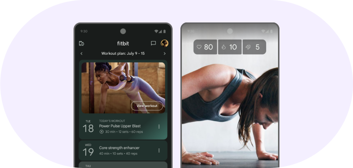 Theme 3 — Workout plan and real-time assessment