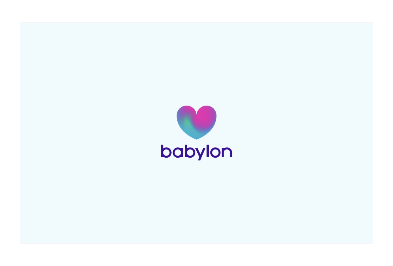 Babylon voice experience on a smart display